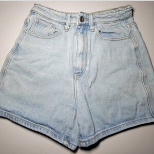 KanCan Signature Womens Light Blue 5 Pocket Denim Shorts Size 25